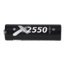 12x XCell Mignon battery aa lsd Plus Ni-MH 1.2v 2550 mAh low self-discharge + 3x battery box