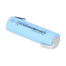 EVE 18650 Li-Ion Akku 3500mAh Flat Top mit Z-Lötfahne