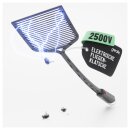 Graue Elektro-Fliegenklatsche mit 2500V und flexiblem...