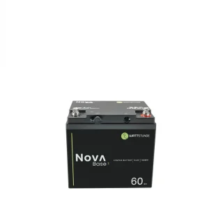 WATTSTUNDE NOVA Base² 60Ah LiFePO4 Batterie 12,8V 768Wh