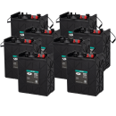 8x Landport LP 305 Batterie 12V 330Ah Set | Ersatz...