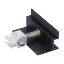 ALU Modulendklemme schwarz 30 mm mit Klick-System