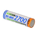 4x Panasonic hr-3u 2700mAh + battery box Ni-MH 1.2v / 2700mAh