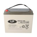 Landport LP EVX12100 12V 100Ah AGM Akku – Set mit 2 Stück