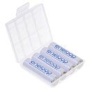 4x eneloop AA +Akkubox Ni-MH 1,2V 2000mAh