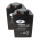 EVX6‑245 T11 6V 245Ah Deep‑Cycle AGM‑GEL – Frontansicht
