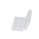 4x Samsung ICR 18650 26J 2600 mAh 3,6 Volt 26F, 26H, 26J 3,7V + 2x Akkubox