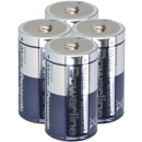 4x Panasonic LR20 Powerline Mono Batterie D Industrial