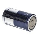 4x Panasonic lr20 Powerline Mono Battery d Industrial