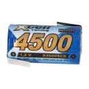 10x XCell Racing Einzelzelle Ni-MH 4500mAh 1,2V Sub C X4500SCR mit Z- Lötfahne