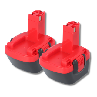 2x XCell Werkzeugakku Bosch 12V 2,0 Ah 2607335541 2607335273