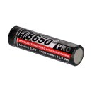 Kraftmax 18650 Pro Hochleistungsakku Li-Ion 3,6V 3400mAh inkl. Micro-USB Ladebuchse