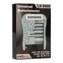 Universal Batterie- & Akkutester LX-5900 Blister mit...