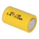 10x XCell rechargeable battery 1/2 aa 1.2v 600mAh Ni-MH. X1/2aa600 Mignon