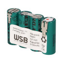 Akku passend für Wolf Rasenschere Accu 60, ACCU60, 4,8 Volt 2150mAh