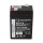 Q-Batteries 6LS-4.5 6 V 4,5 Ah AGM Bleiakku