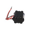 Notleuchtenakku 12V 800mAh NiMH NIMH1208P – F3+4+3 AAA, 30cm Kabel