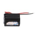 Notleuchtenakku 12V 800mAh NiMH NIMH1208P – F3+4+3 AAA, 30cm Kabel