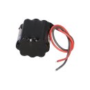Notleuchtenakku 12V 800mAh NiMH NIMH1208P – F3+4+3 AAA, 30cm Kabel