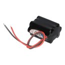 Notleuchtenakku 12V 800mAh NiMH NIMH1208P – F3+4+3 AAA, 30cm Kabel