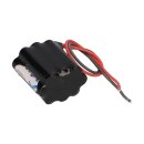 Notleuchtenakku 12V 800mAh NiMH NIMH1208P – F3+4+3 AAA, 30cm Kabel