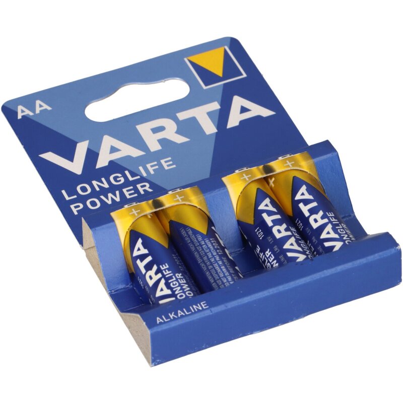Varta 4906 Longlife Power AA Mignon 4-er Blister