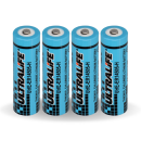 4x Ultralife Lithium 3,6V Batterie LS 14500 - AA - UHE-ER14505 LS14500 Li-SOCl2