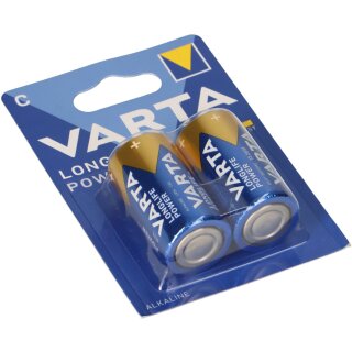 Varta 4914 Longlife Baby Batterie C 2er Blister