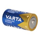 Varta 4914 Longlife Power Baby battery c blister pack of 2 lr14