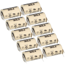 10x FDK Lithium 3V Batterie CR 14250SE-FT1 1 2AA - Zelle...