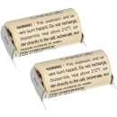 2x FDK Lithium 3V Batterie CR 17335SE 2/3A - Zelle 2/1...