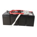 Replacement battery for APC-Back-UPS rbc12 ready-to-use battery module for plug and play replacement