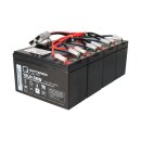 Replacement battery for APC-Back-UPS rbc12 ready-to-use battery module for plug and play replacement