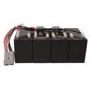 Ersatz-Akku für APC-Back-UPS RBC25 Batterie Modul Plug & Play
