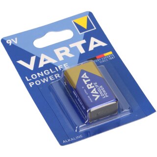 Varta 4922 Longlife Power 9V-Block 1er Blister