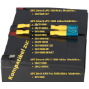 Ersatz-Akku für APC-Back-UPS RBC6 fertiges Batterie Modul zum Austausch Plug & Play