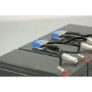 Ersatz-Akku für APC-Back-UPS RBC8 fertiges Batterie Modul zum Austausch Plug & Play
