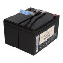 Replacement battery for APC-Back-UPS rbc9 - ready-to-use battery module for plug and play replacement