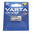 10x Varta photobattery cr123a lithium 3v 1480mAh 1pcs blister
