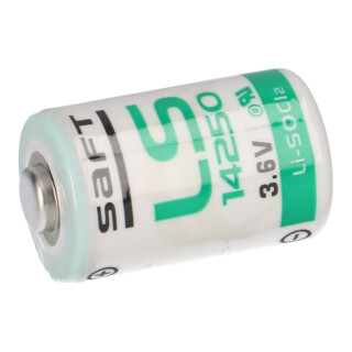 Saft LS14250 1/2 AA – 8er-Set Lithium 3,6 V Primär (Li-SOCl₂) für Sensorik & Zähler
