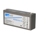 Blei-Akku Set für Monitore Sirecust 341 von Siemens Sonnenschein Dryfit A506/3.5S Faston 4,8