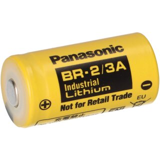 Panasonic Lithium Batterie BR-2/3A 3V 1200mAh BR 2/3A