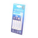 eneloop Standardladegerät BQ-CC51 inklusive 4x AA Akkus