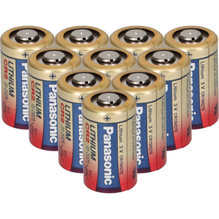 10x Panasonic CR2L 1BP Photobatterie 3V CR2 CR 2 850mAh 1er Blister