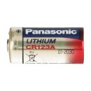 10x Panasonic CR123AL/1BP Photobatterie CR123 1400mAh Ultra Lithium