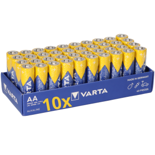 400x Mignon AA LR6 - Batterie Alkaline VARTA Industrial 4006 1,5V 2950 mAh