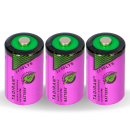 3x Tadiran Lithium 3,6V Batterie SL 750/S 1/2AA - Zelle 14250