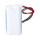 Notleuchten-Akku 4,8V 5000mAh NiMH F2x2 20 cm Kabel