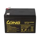 Replacement battery 12v 14Ah for electric sweeper Haaga 677 and 697 Profi-Line