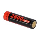 4x XCell Li-Ion 3.7v 2600mAh pcm protected, for Flashlights 18650 pocket lamps battery